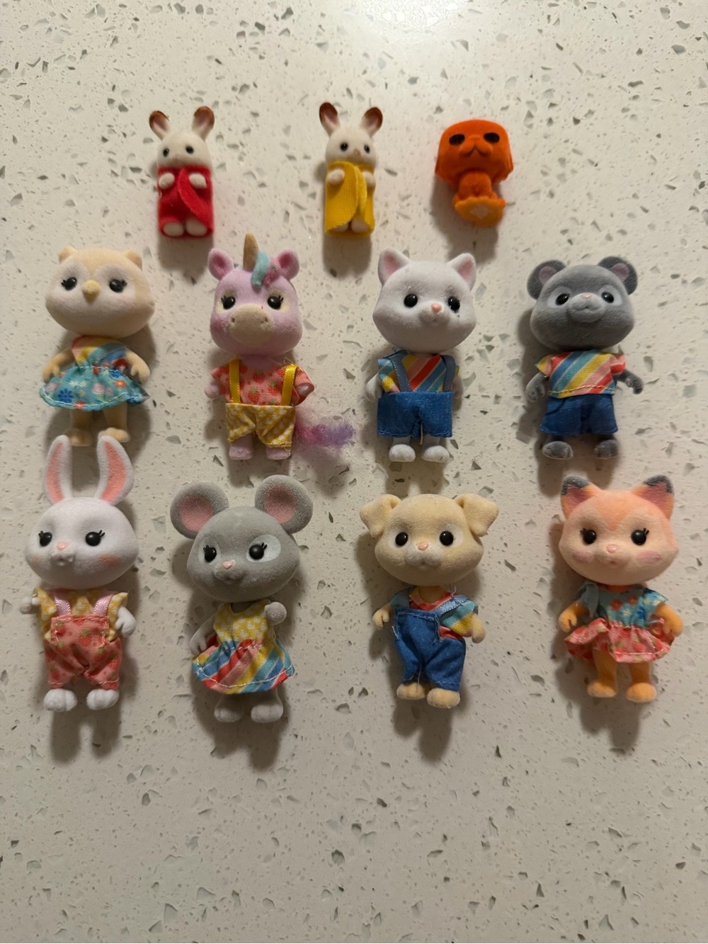 Mini Plush Small Pets Assortment - Multi-Color Pocket Animals